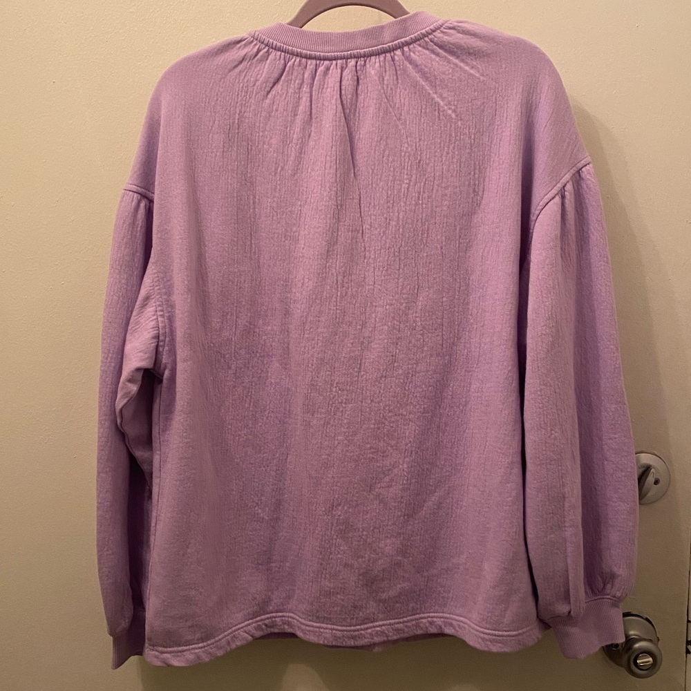 Aerie Easy Street Lavender Sweater - NWOT - Picture 3 of 6